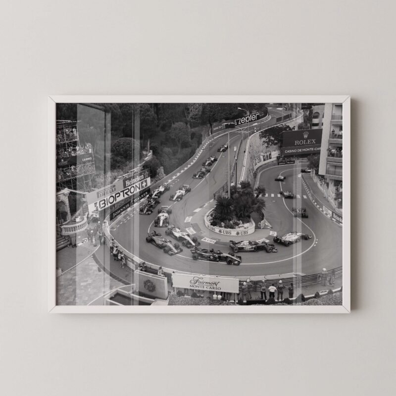 Formula 1 Monaco GP Poster