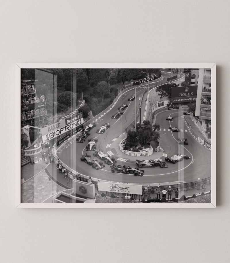 Formula 1 Monaco GP Poster