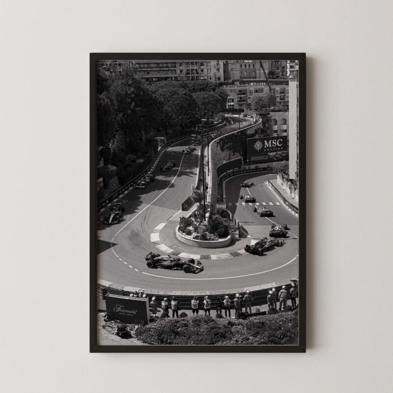 F1 Monaco Grand Prix Poster