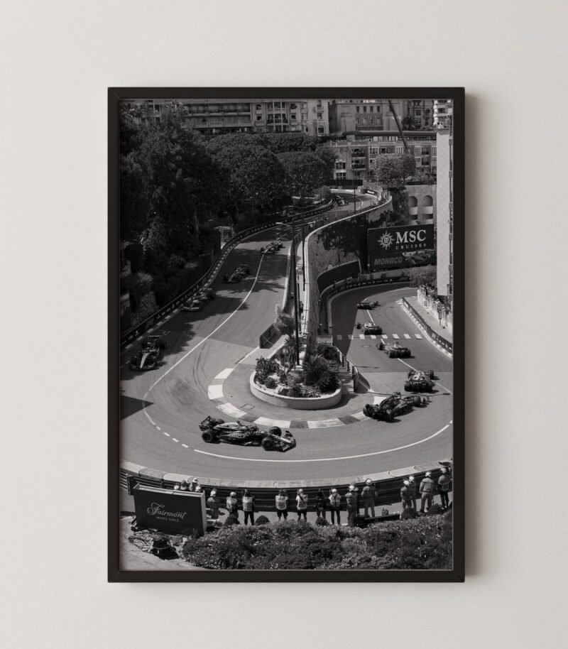 F1 Monaco Grand Prix Poster