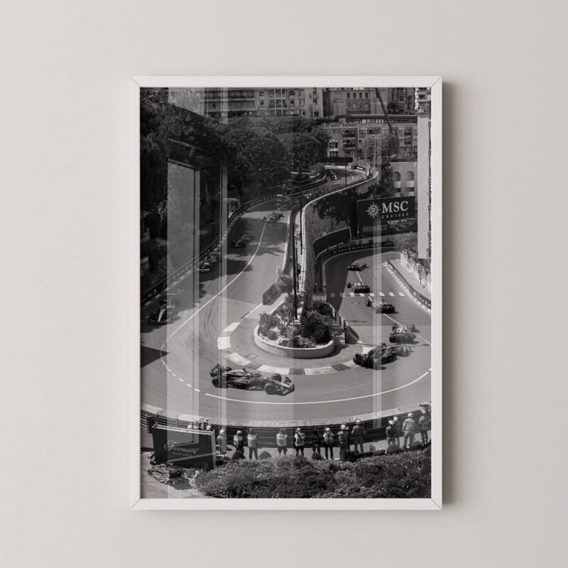 F1 Monaco Grand Prix Poster