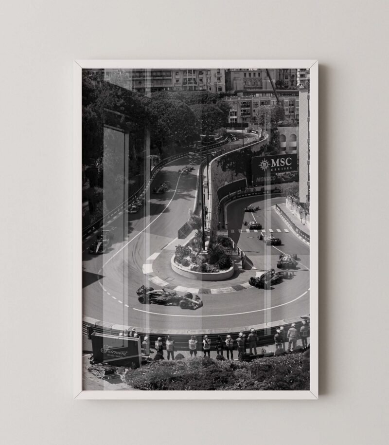 F1 Monaco Grand Prix Poster