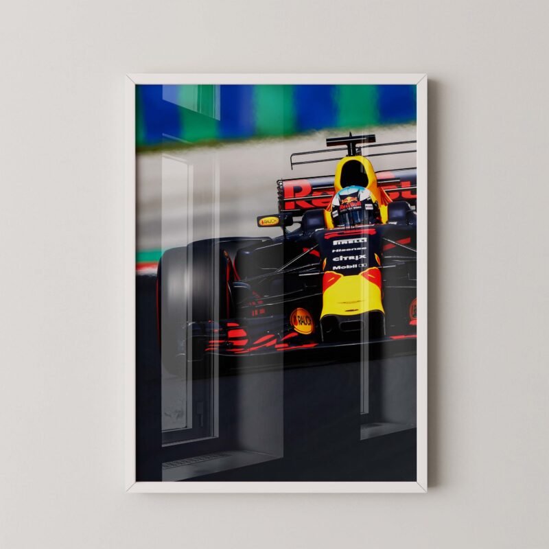 Daniel Ricciardo Red Bull Racing Print