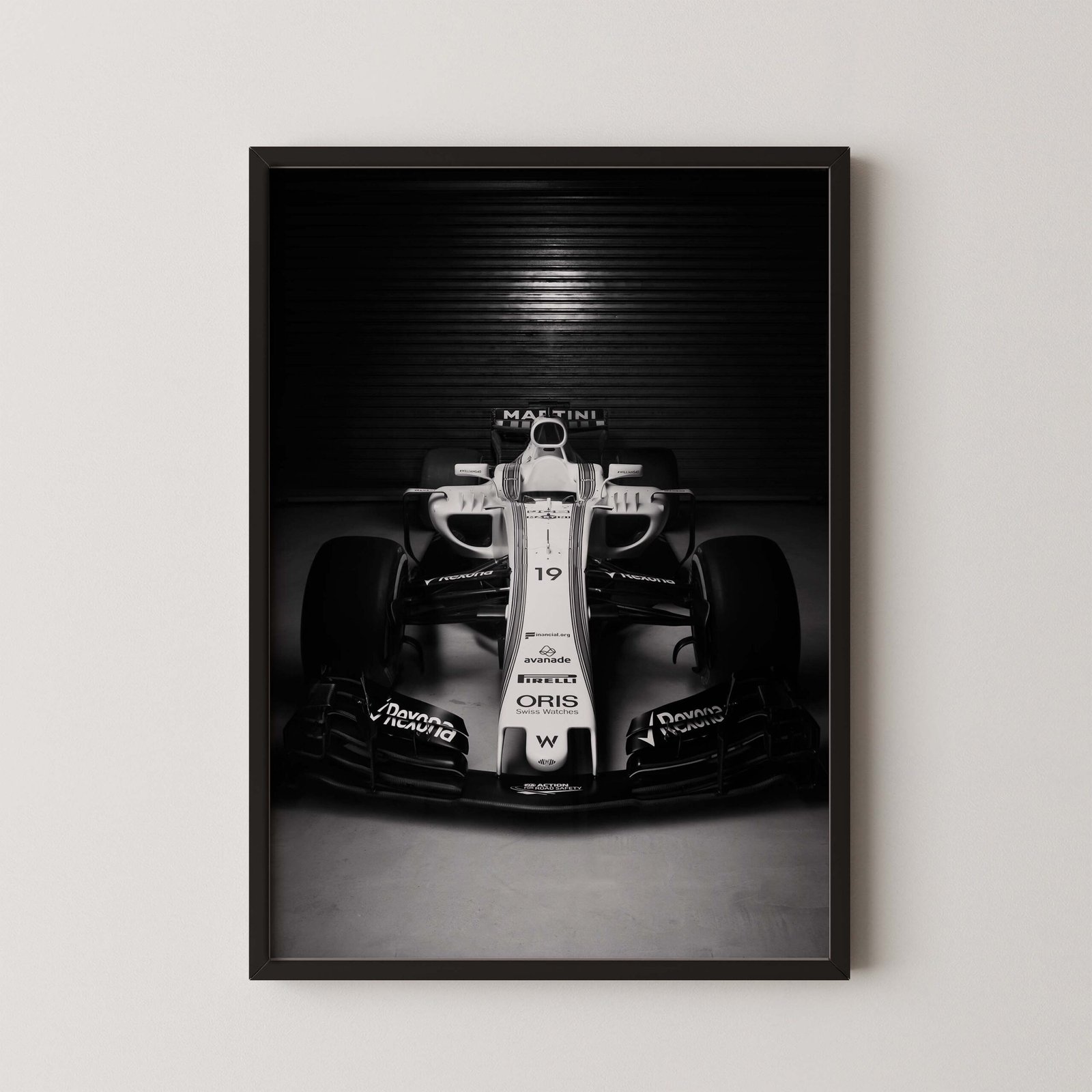 Williams FW38 Poster
