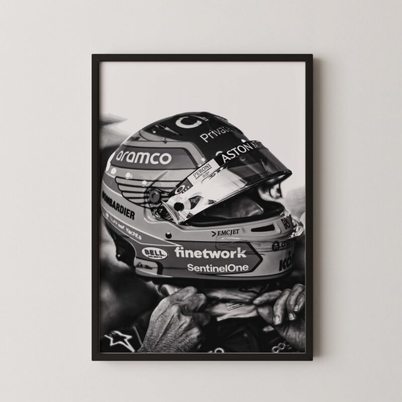 Fernando Alonso Helmet
