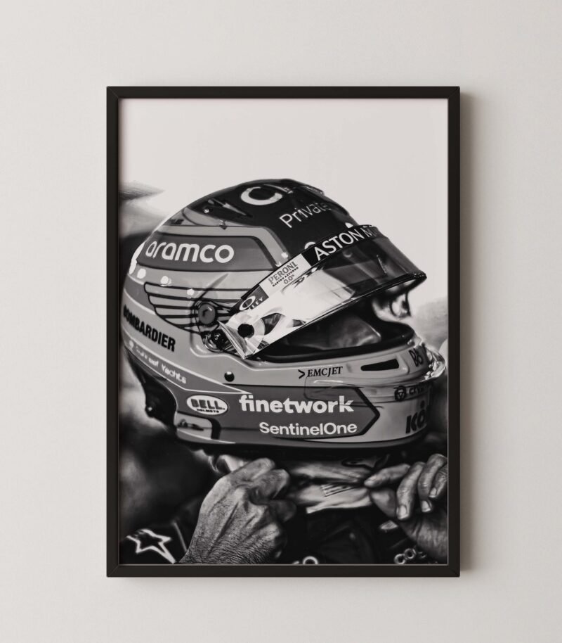 Fernando Alonso Helmet