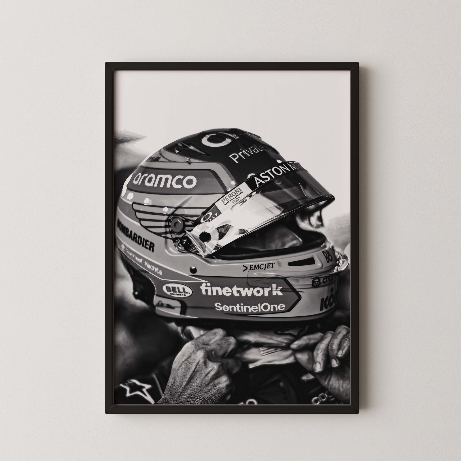 Fernando Alonso Helmet