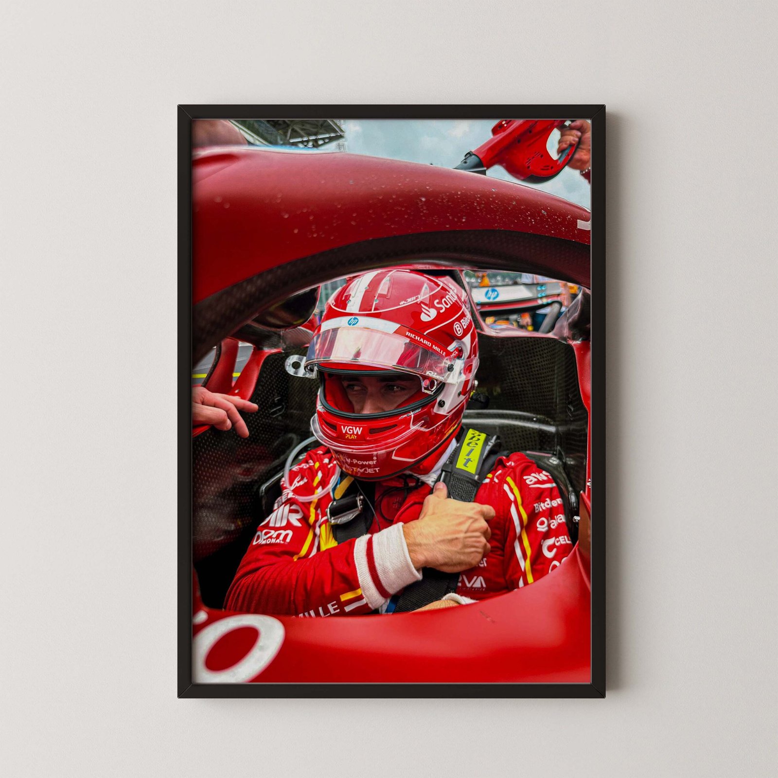 Leclerc Race Day Print