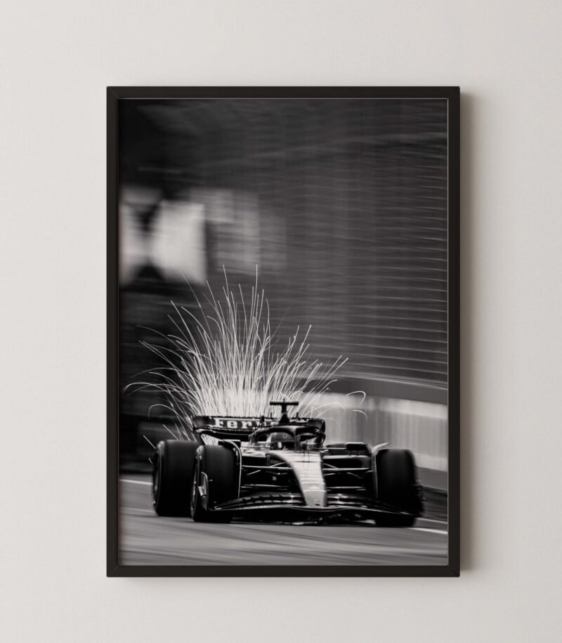 Charles Leclerc Sparks Poster