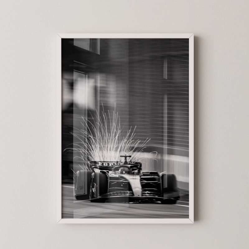 Charles Leclerc Sparks Poster