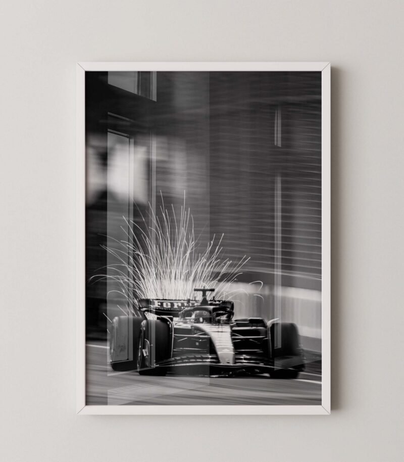 Charles Leclerc Sparks Poster