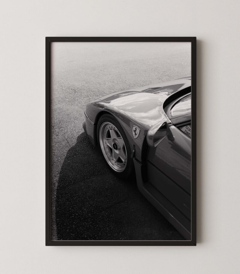 Ferrari F40 Digital Print