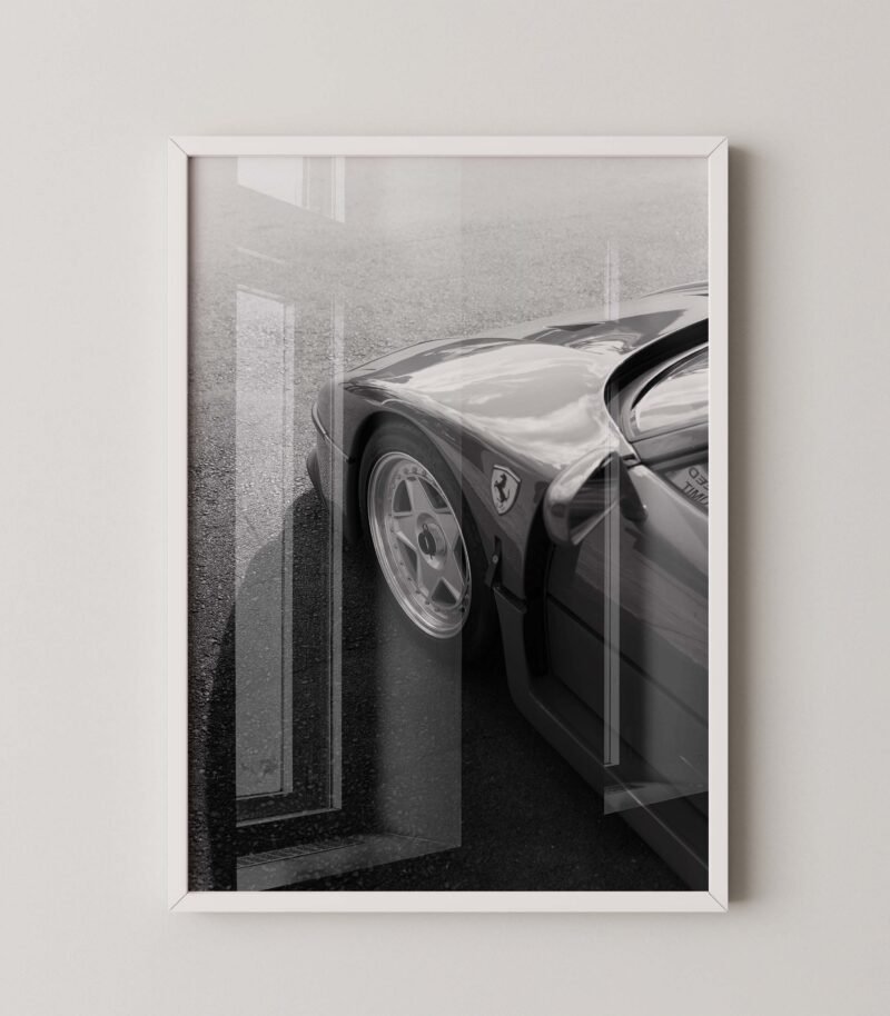 Ferrari F40 Digital Print
