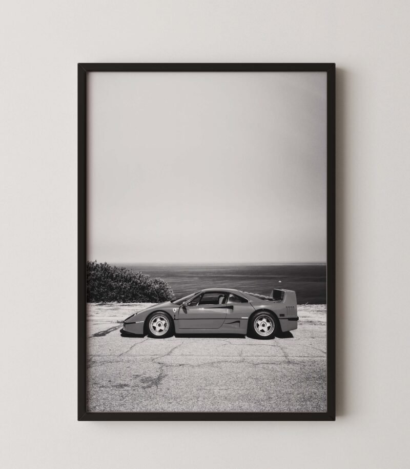 Ferrari F40 Seashore Coastal