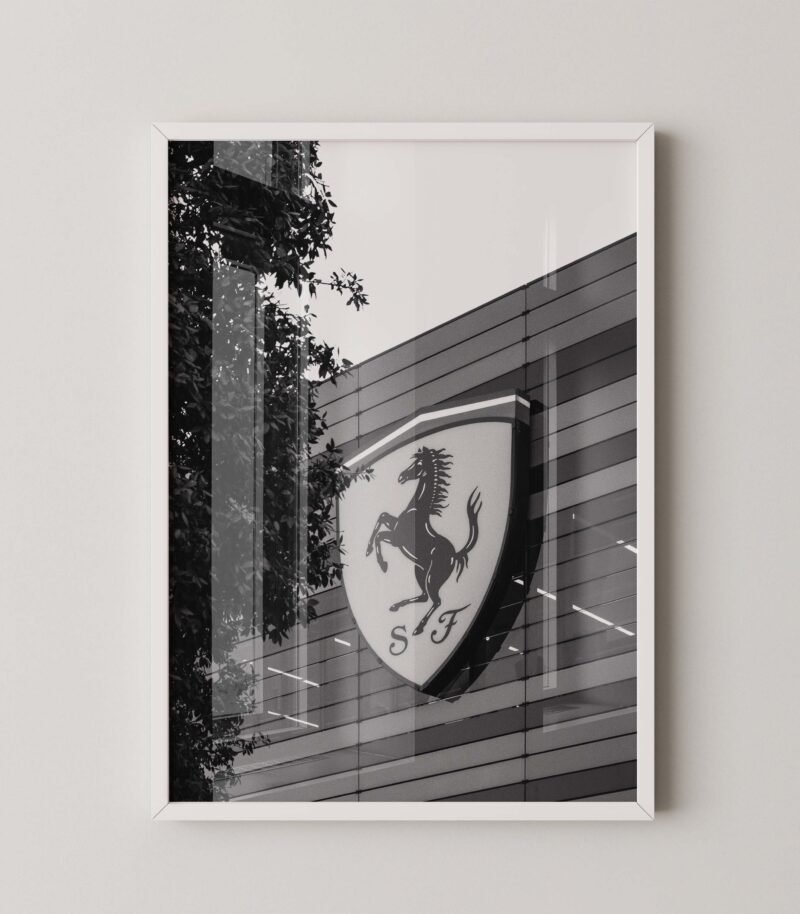 Scuderia Ferrari Logo Print
