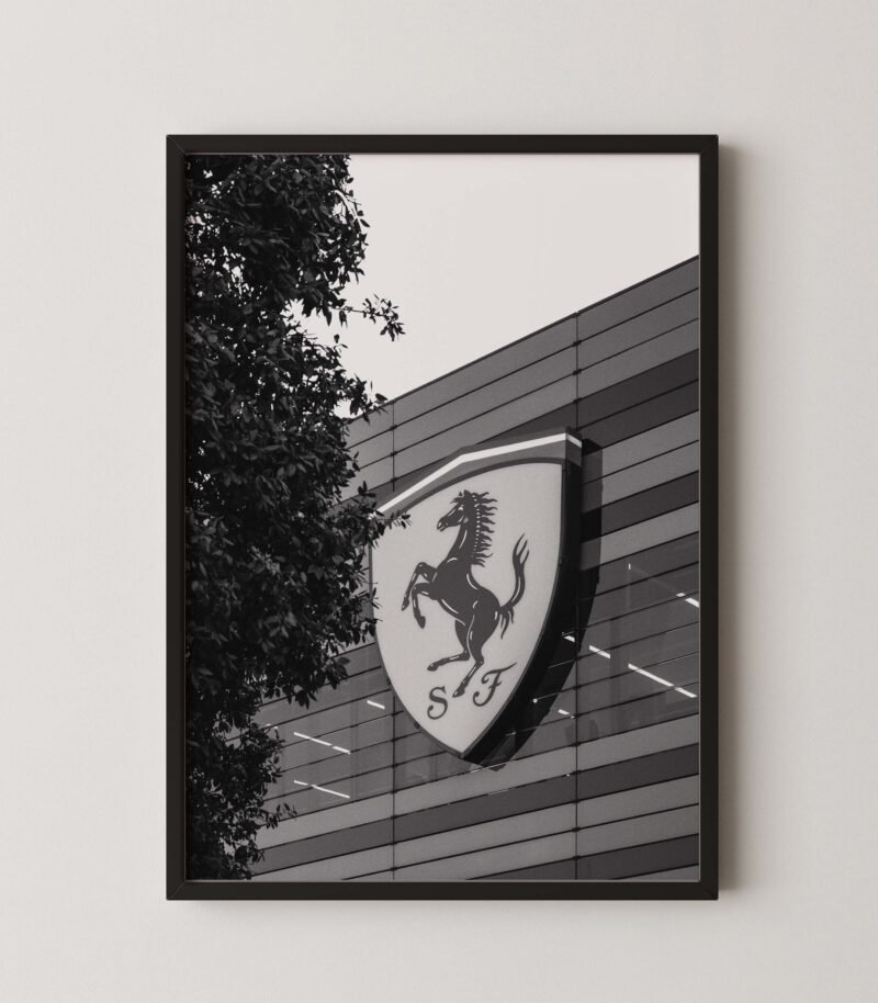 Scuderia Ferrari Logo Print