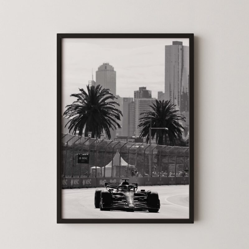 Australian Grand Prix F1 Poster