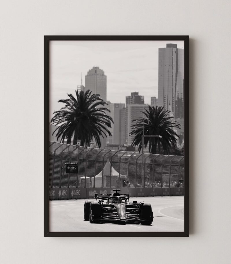 Australian Grand Prix F1 Poster