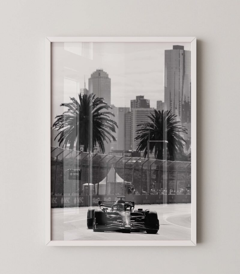 Australian Grand Prix F1 Poster
