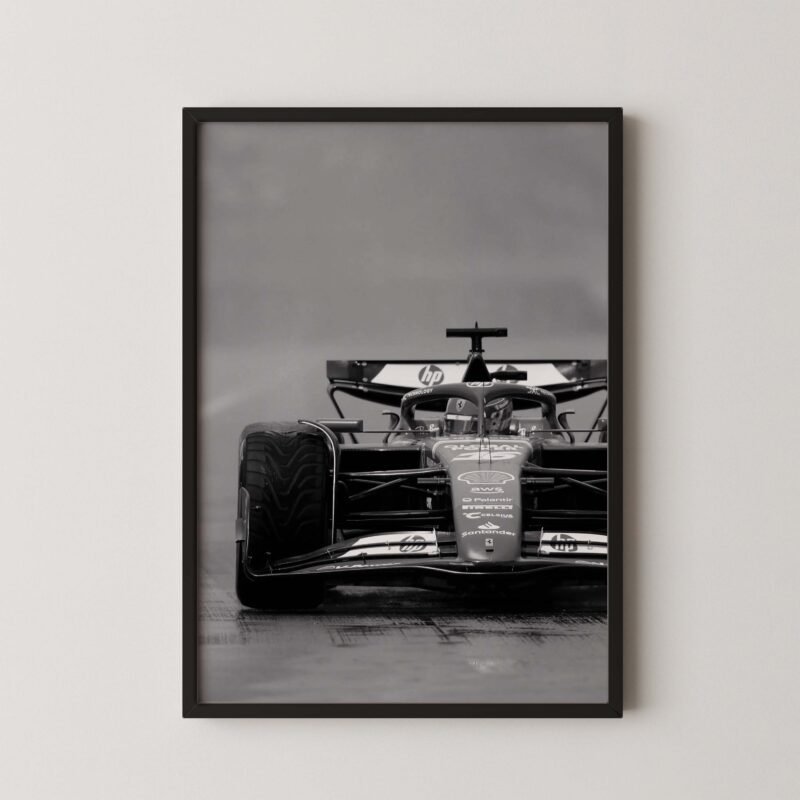 F1 Ferrari Race Print