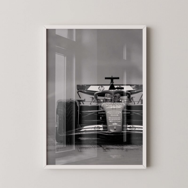 F1 Ferrari Race Print