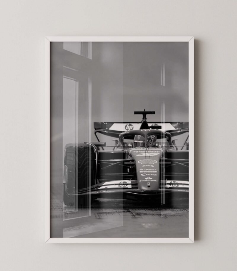 F1 Ferrari Race Print