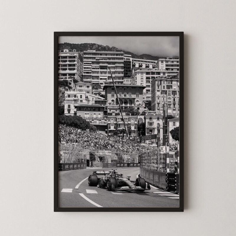 Monaco Gp Ferrari Print