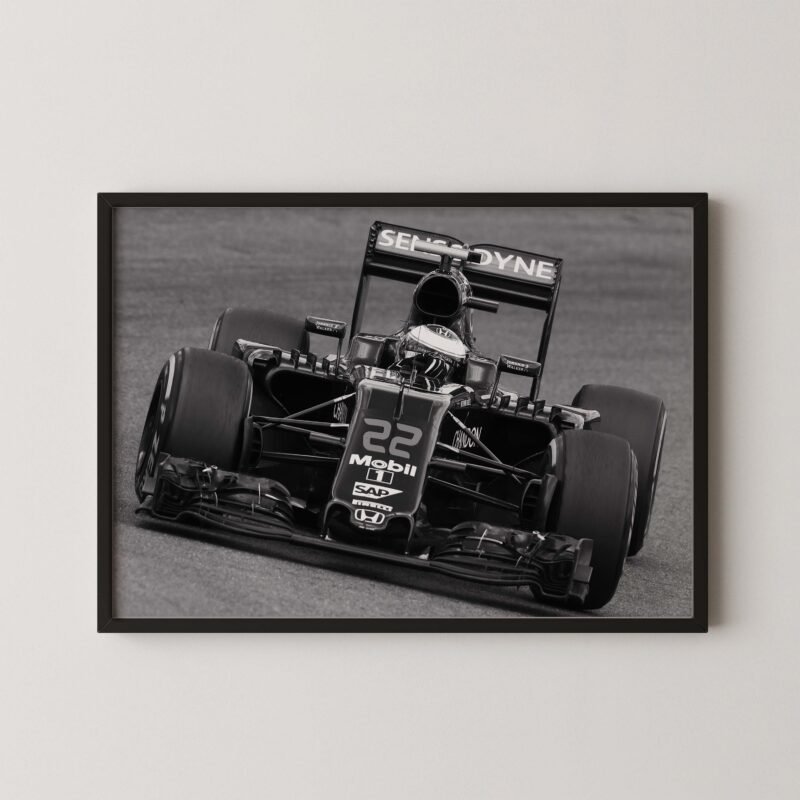 Jenson Button Mclaren F1 Print