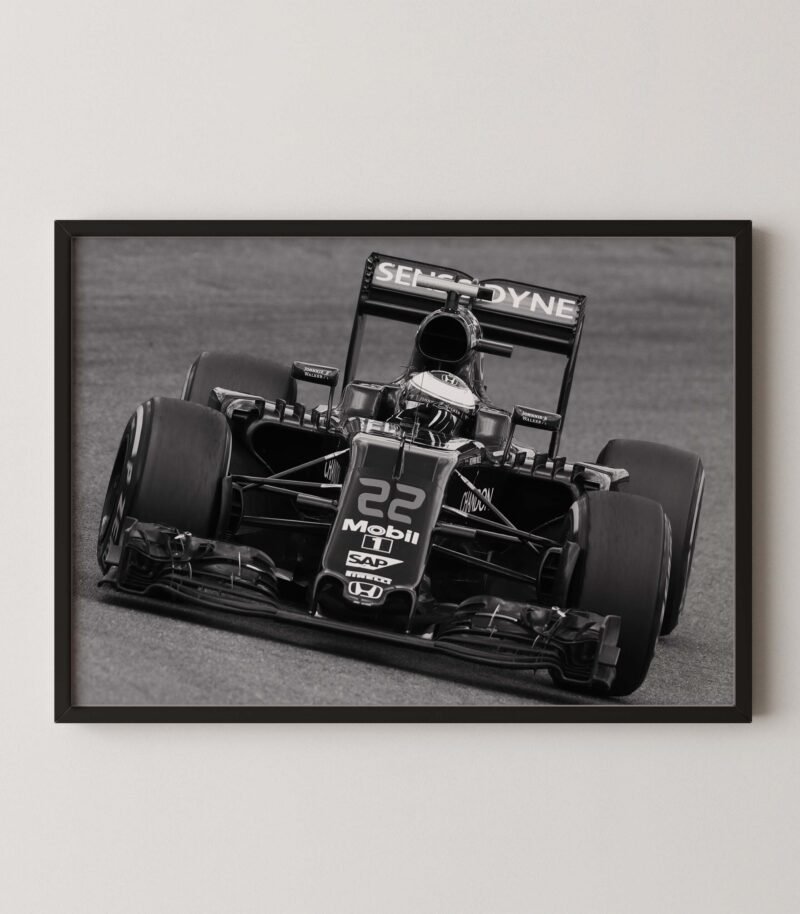Jenson Button Mclaren F1 Print