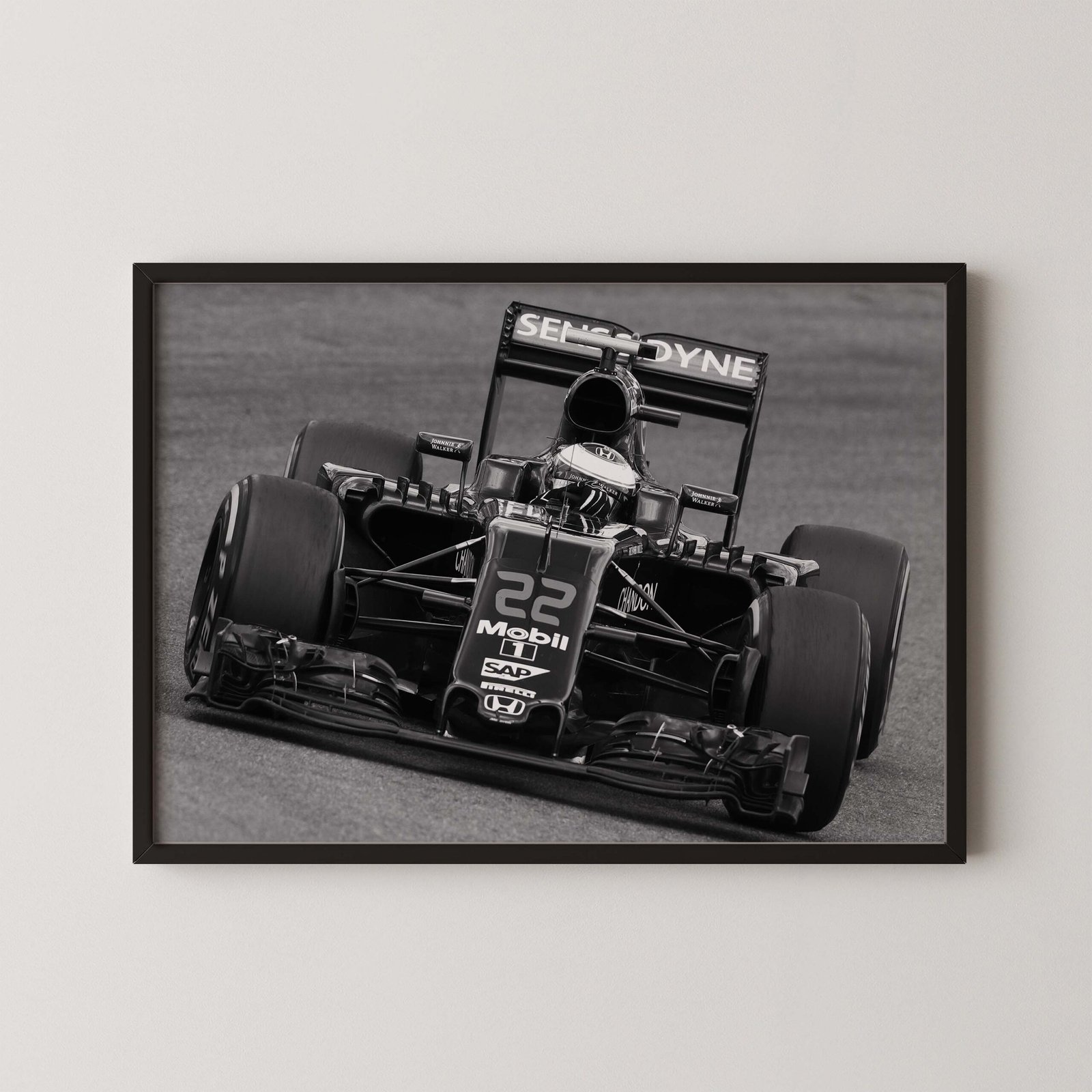 Jenson Button Mclaren F1 Print