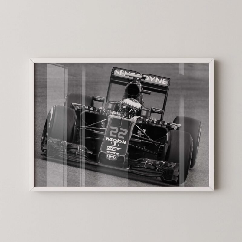 Jenson Button Mclaren F1 Print