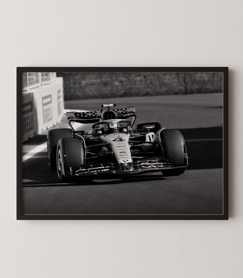 F1 Mclaren Horizontal Print