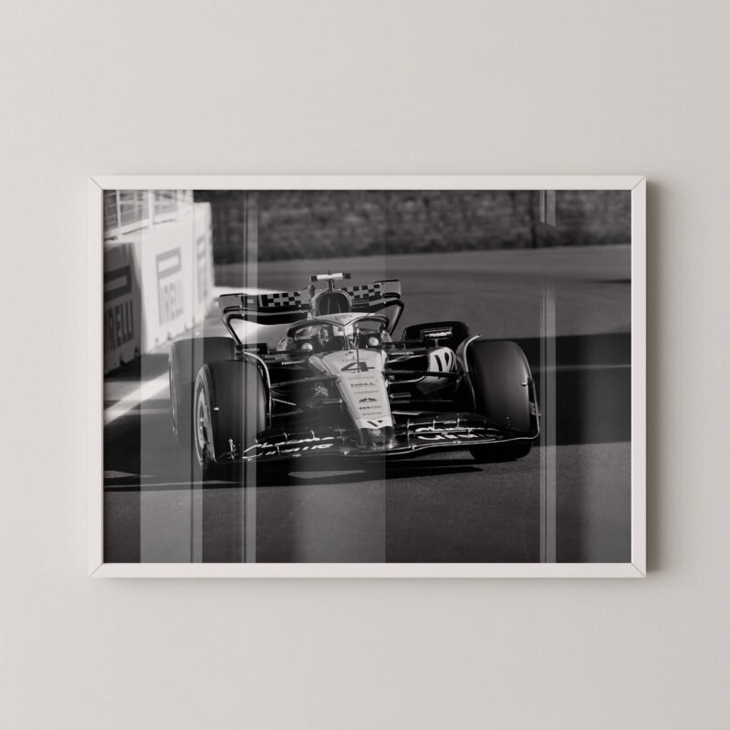 F1 Mclaren Horizontal Print