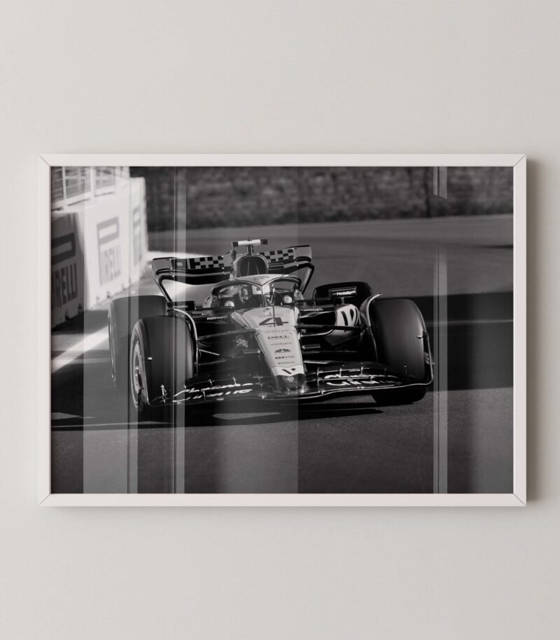 F1 Mclaren Horizontal Print