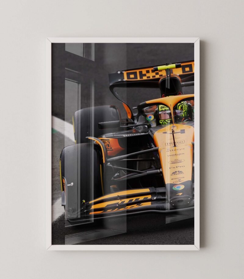 Lando Norris McLaren F1 Poster