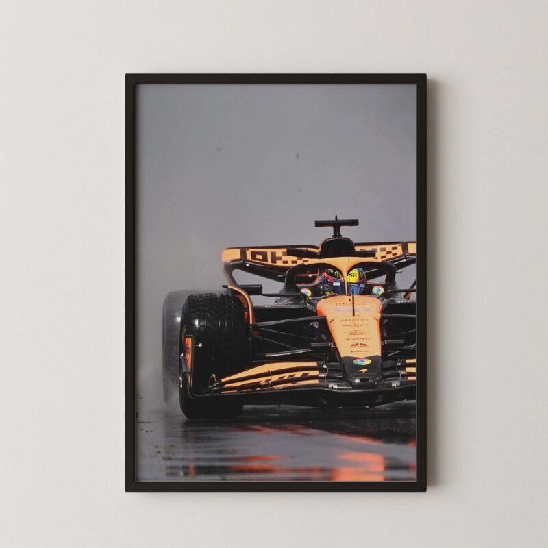 F1 McLaren Oscar Piastri Print