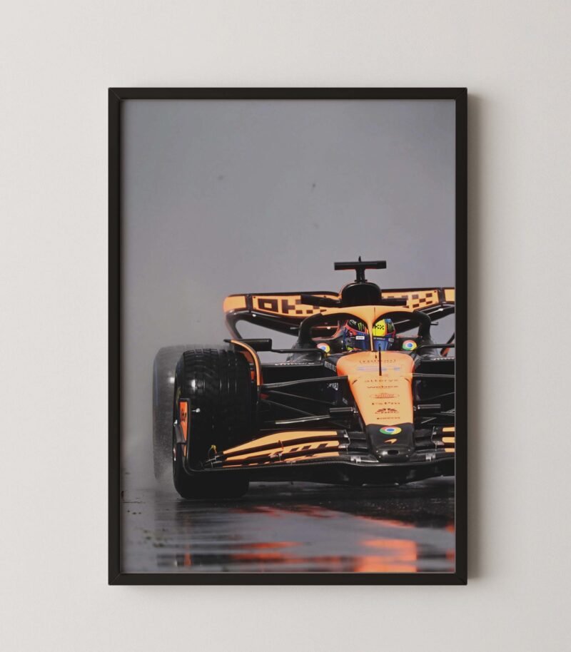 F1 McLaren Oscar Piastri Print