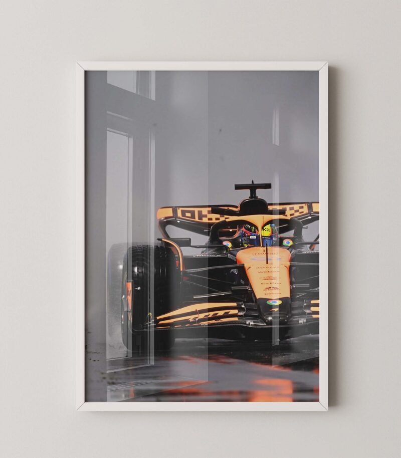 F1 McLaren Oscar Piastri Print