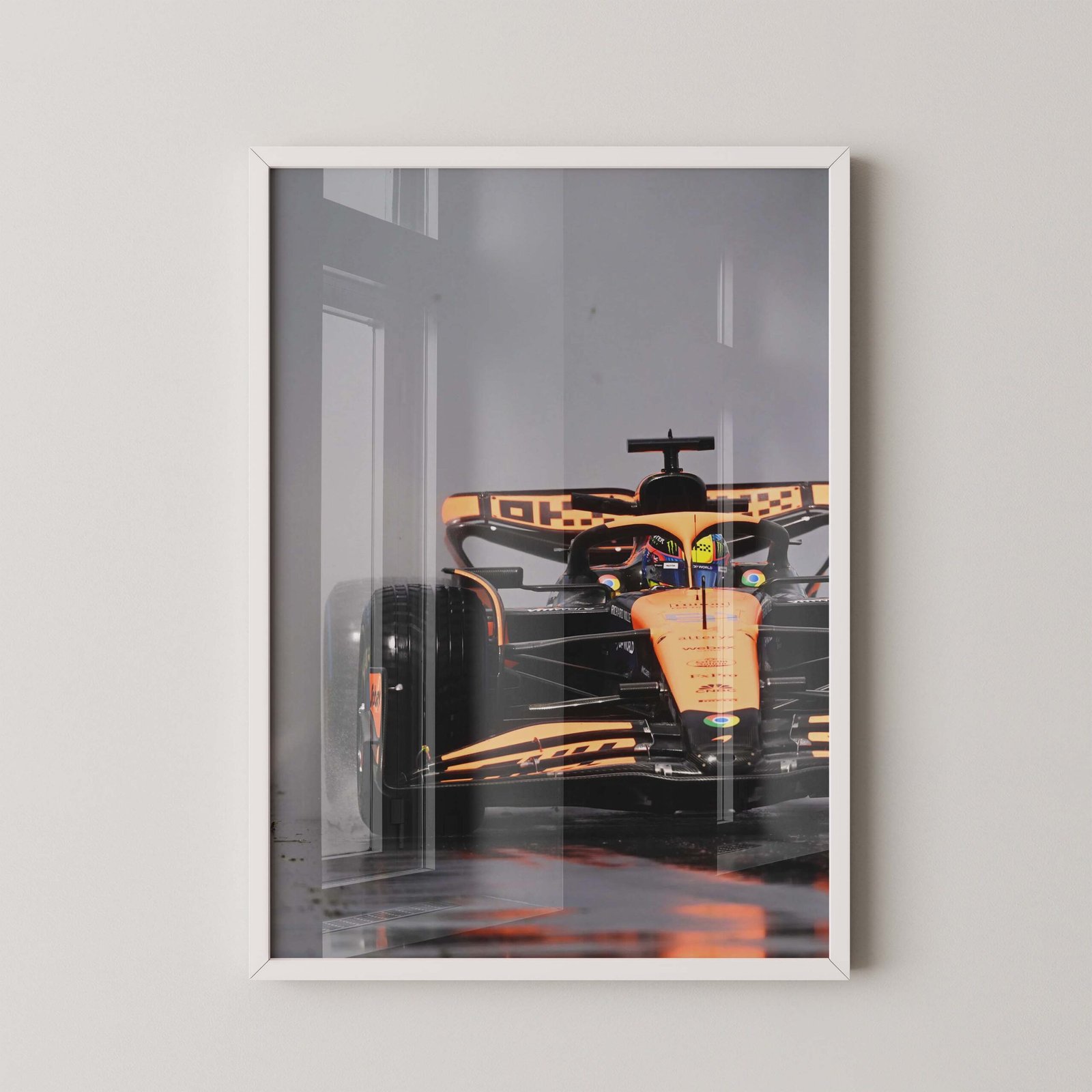 F1 McLaren Oscar Piastri Print - Image 2