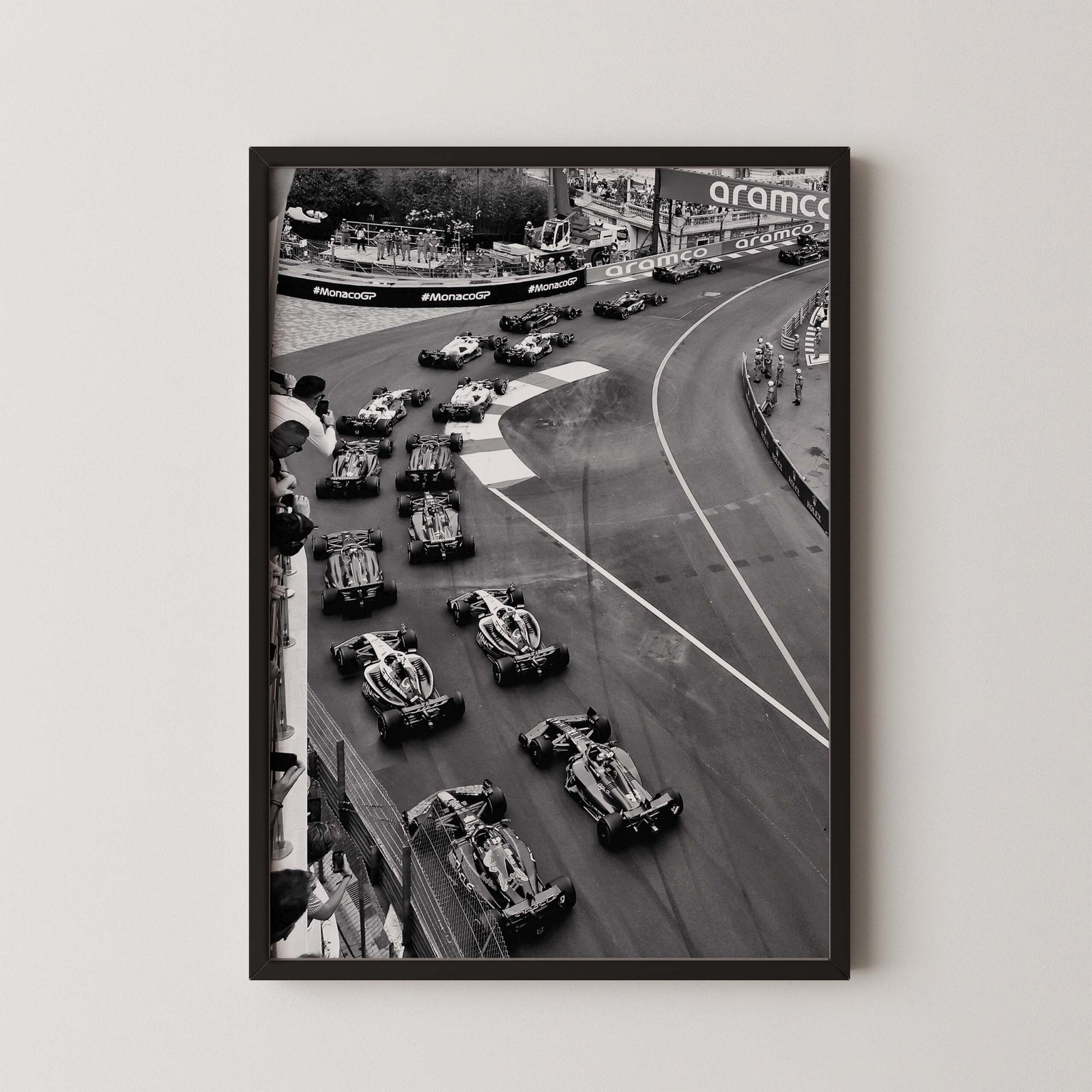 F1 Monaco Grand Prix Poster