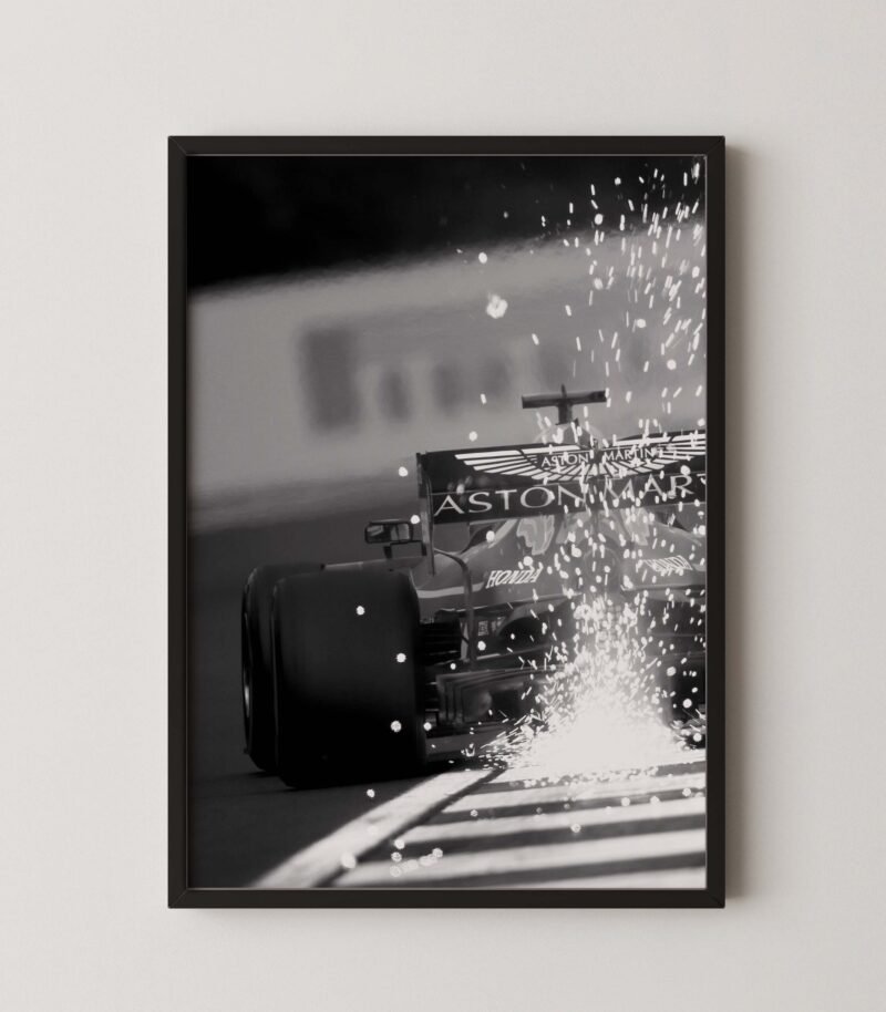 Red Bull Aston Martin F1 Poster