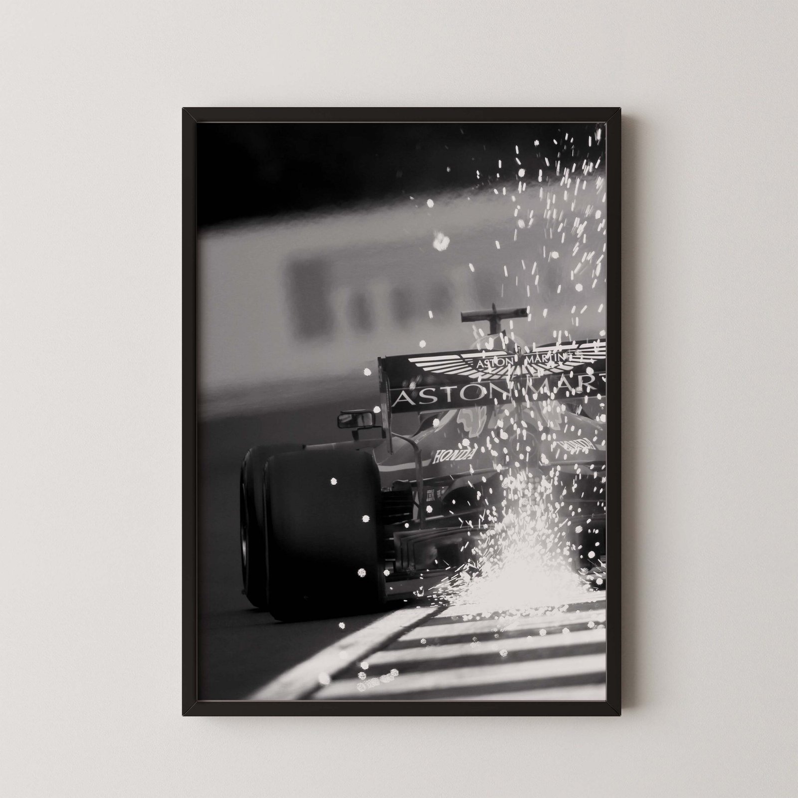 Red Bull Aston Martin F1 Poster