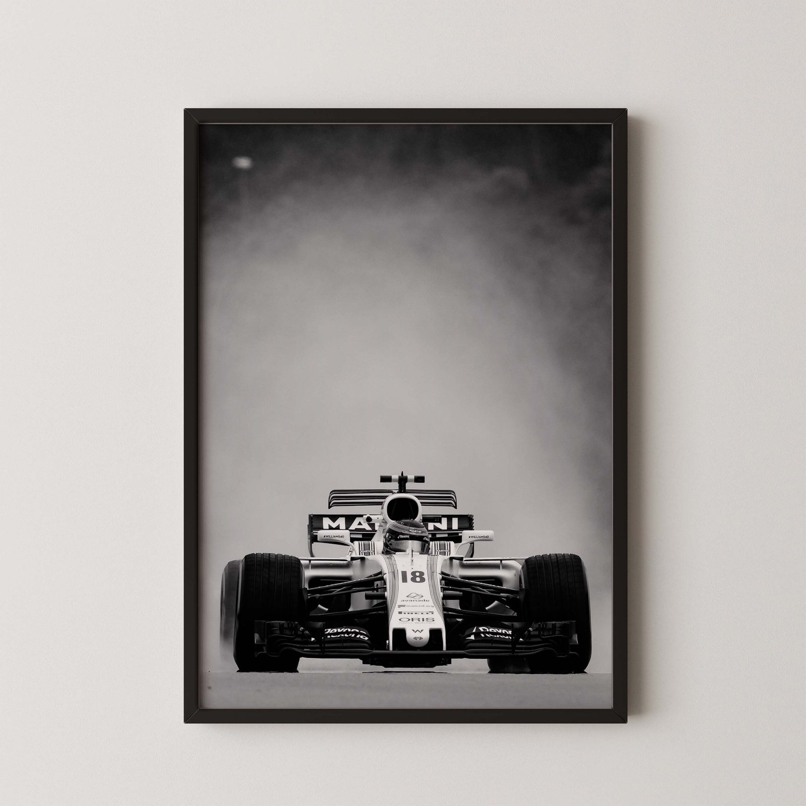 F1 Martini Williams Poster