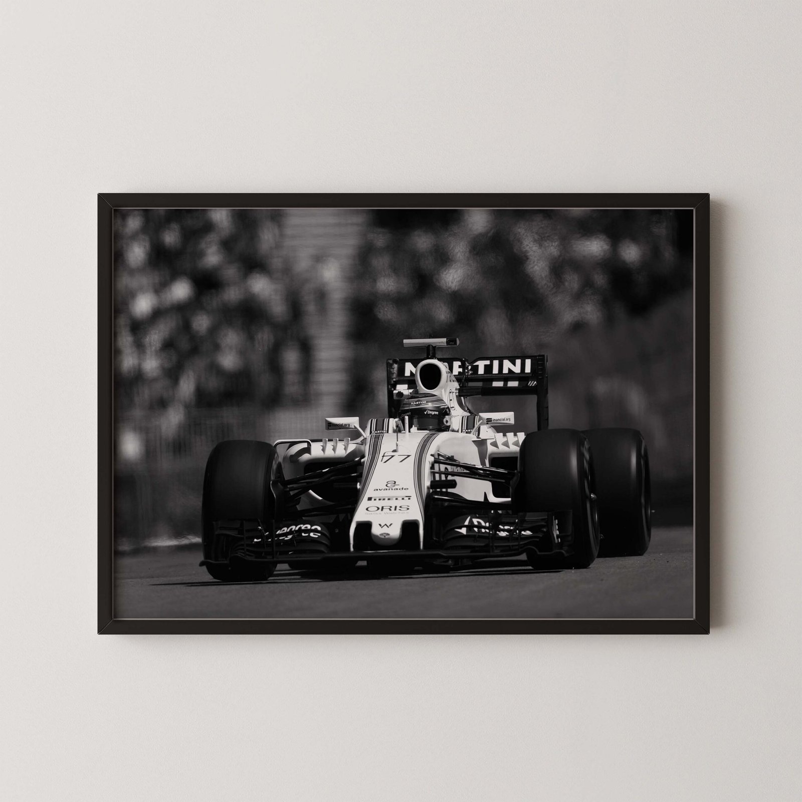 Formula 1 Williams Martini Poster