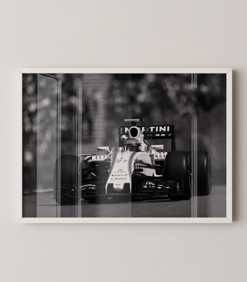 Formula 1 Williams Martini Poster