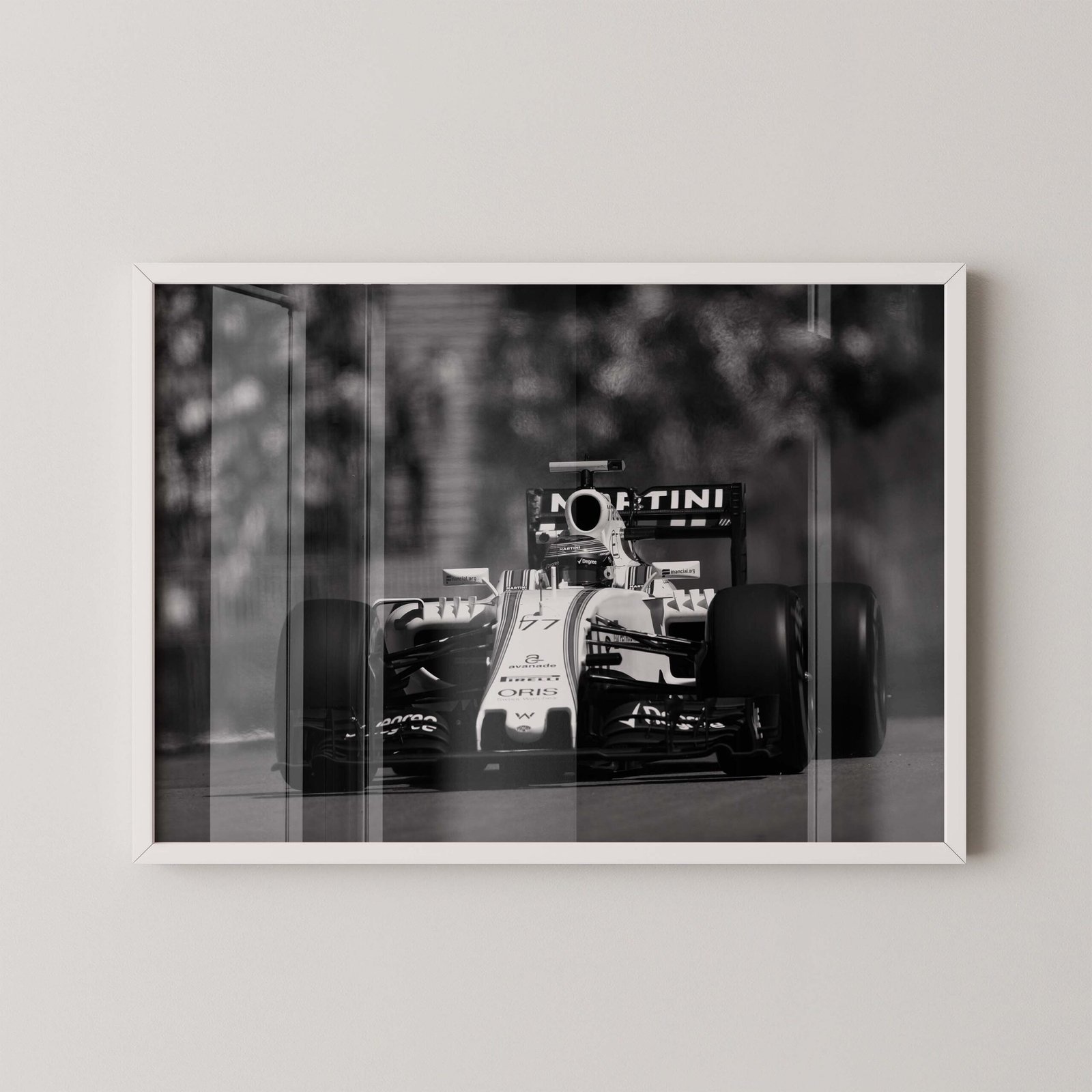 Formula 1 Williams Martini Poster - Image 2