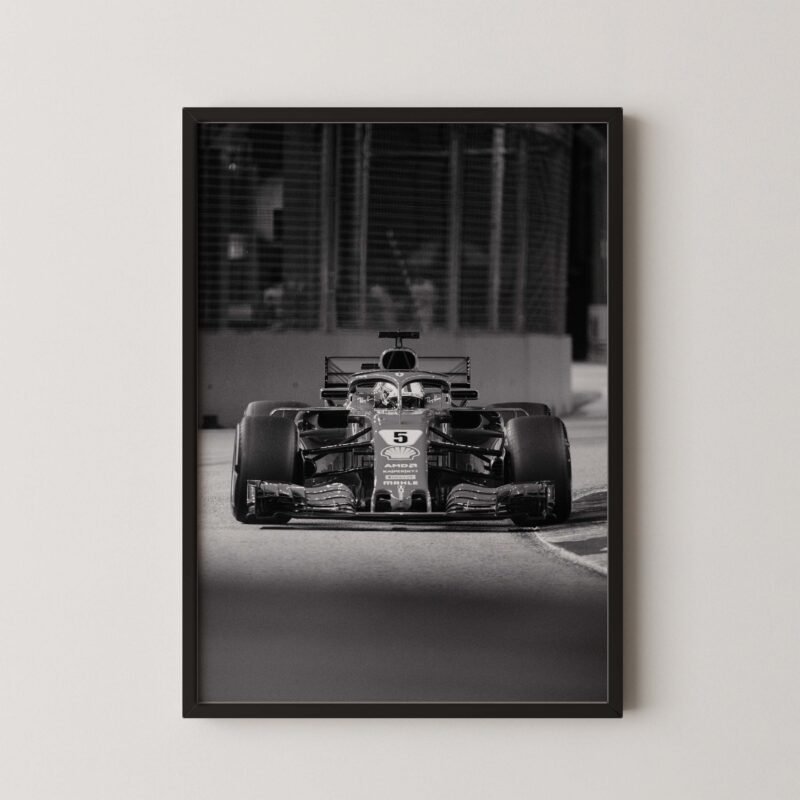 F1 Ferrari Singapore Gp Vettel