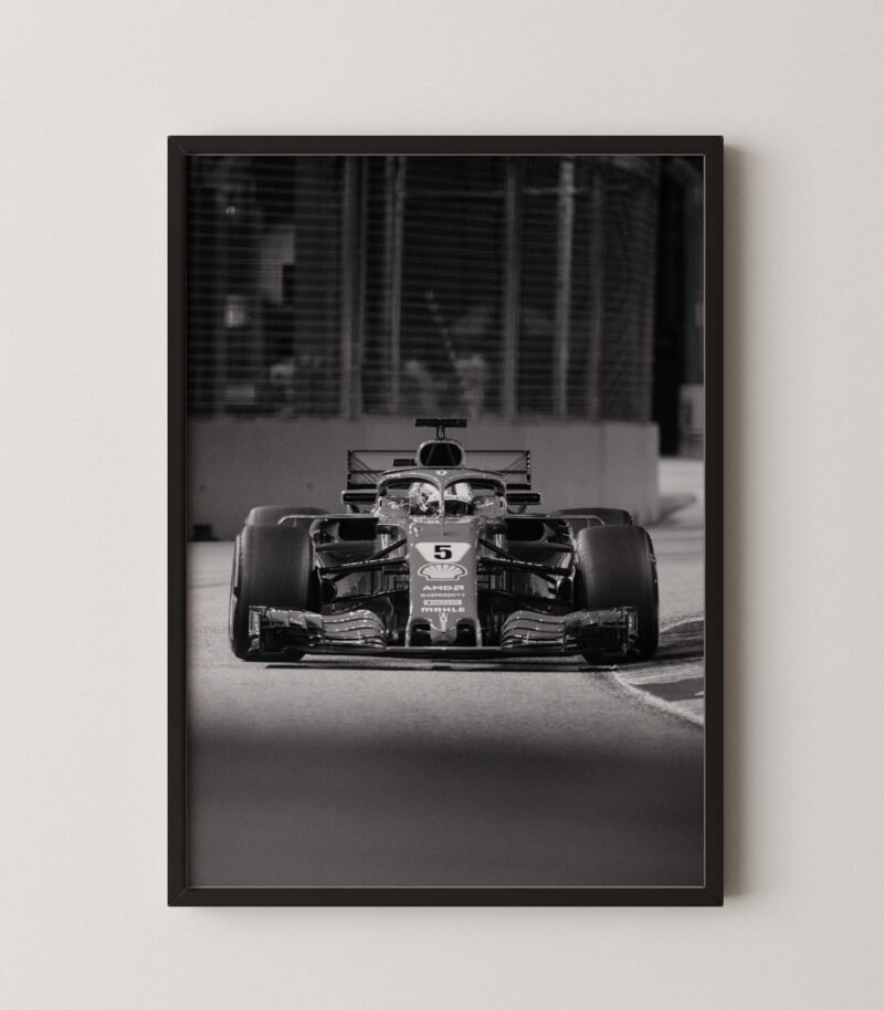 F1 Ferrari Singapore Gp Vettel