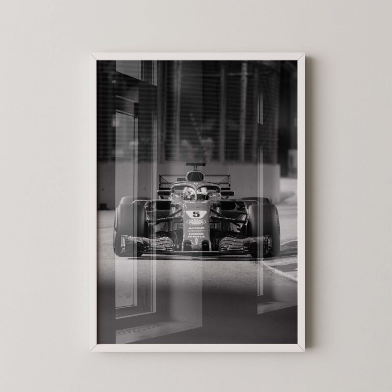F1 Ferrari Singapore Gp Vettel