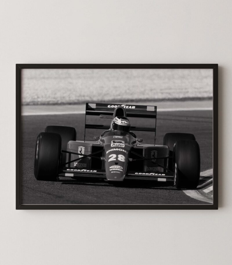 Vintage F1 Ferrari Race 1988
